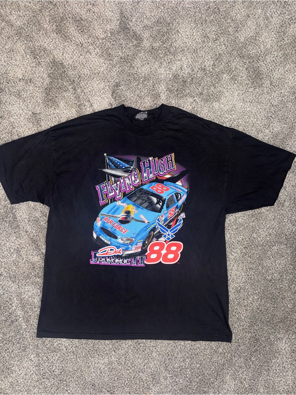 Chase Authentics Dale Jarrett Robert Yates Racing “Flying High” NASCAR T-Shirt
